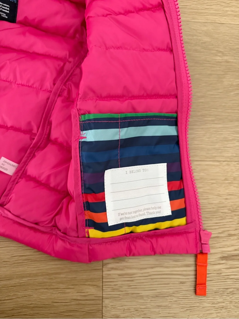 Primary Lightweight Puffer Jacket - Size 12-18 months